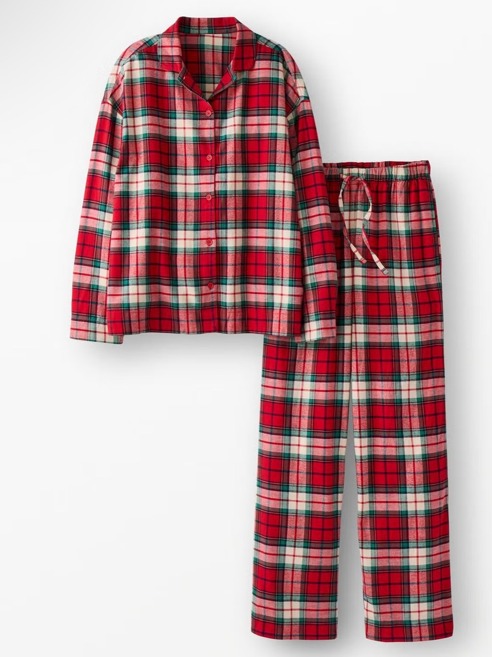 Hanna Andersson Women’s Holiday Flannel Pajama Set